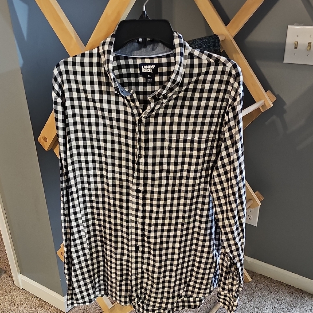 Lands End Button-up shirt